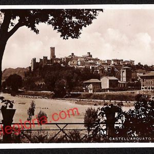 ah7637 - CARTOLINA D'EPOCA - Piacenza Provincia - Castell'Arquato