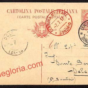 ai6789 - STORIA POSTALE - Sondrio Città