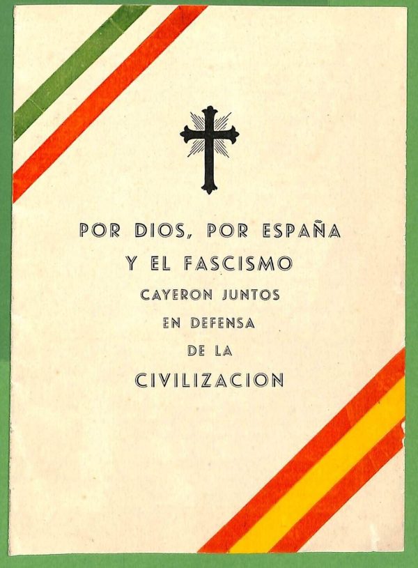 ZA1528 -  España - PROPAGANDA POLITICA WWII - Cabañas de Ebro LEGIONARIOS  1939