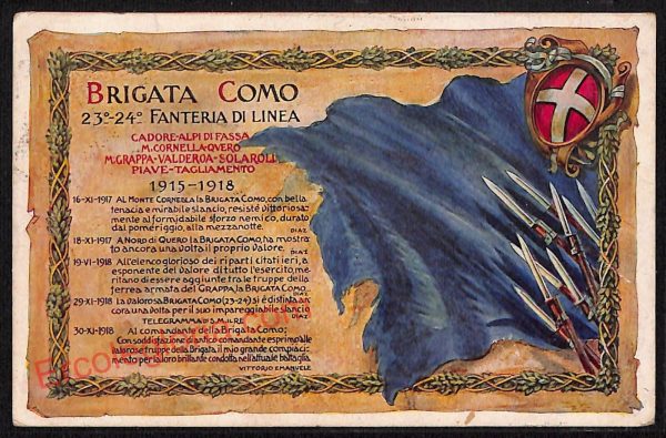 ae5098 - CARTOLINA D'EPOCA - Como Città