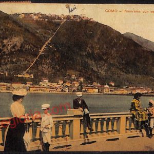 ae5102 - CARTOLINA D'EPOCA - Como Città - Panorama  1921