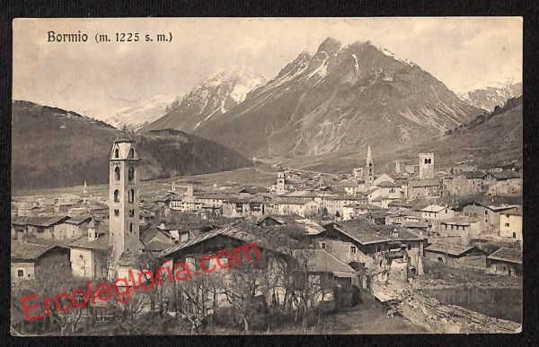 ai6815 - CARTOLINA D' EPOCA - Sondrio Provincia - Bormio