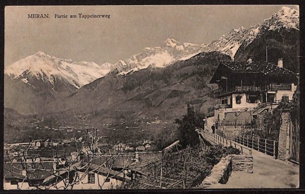 ae3880 - CARTOLINA  D'EPOCA - Bolzano Provincia - Merano  1923