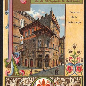 ae7096 - CARTOLINA D'EPOCA - Firenze Città - Palazzo Arte della Lana