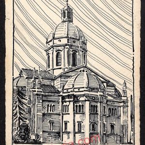 ae5125 - CARTOLINA D'EPOCA - Como Città - Illustratore E. Rinaldi