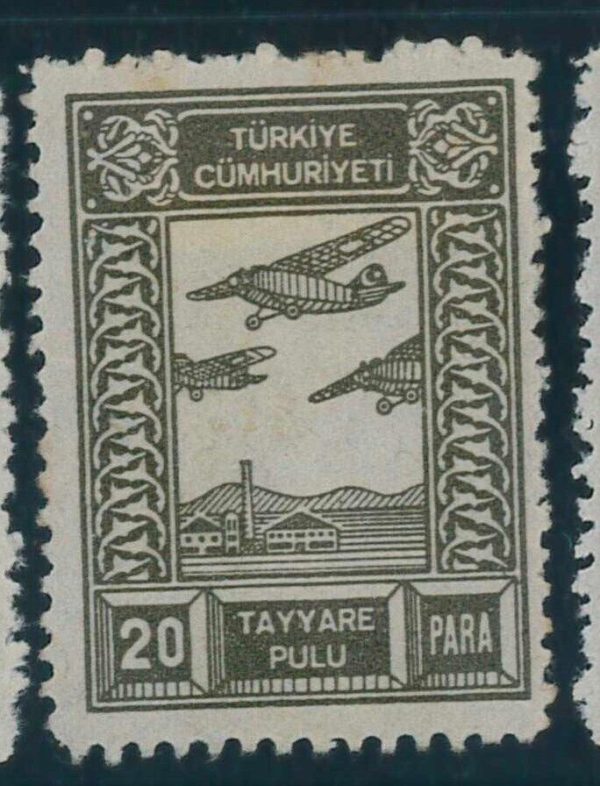 P3292 - TURKEY ,AVIATION TAX STAMP