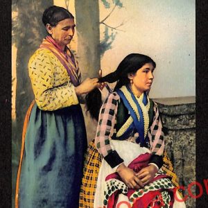 ah5277 - CARTOLINA D'EPOCA - Palermo Città - Costumi Siciliani