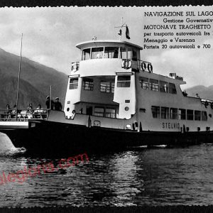 ae5126 - CARTOLINA D'EPOCA - Como Città - Motonave Traghetto  ''STELVIO''