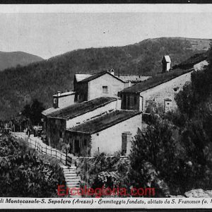 ae0445  - CARTOLINA  D'EPOCA - Arezzo Provincia - Montecasale  1962