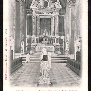 ad6857 - CARTOLINA D'EPOCA - Pisa Provincia - CALCI   1906