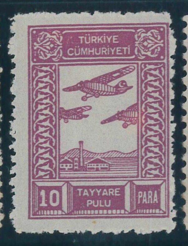 P3292 - TURKEY ,AVIATION TAX STAMP