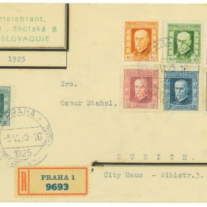 P3522 - CZECHOSLOVAKIA  5.6.25, OLYMPIC CONGRESS  WITH SPECIAL CANCEL