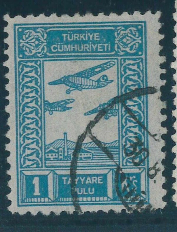 P3292 - TURKEY ,AVIATION TAX STAMP