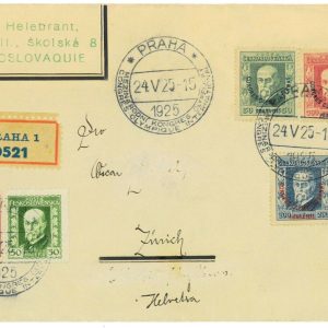 P3523 - CZECHOSLOVAKIA  , 24.5.25 IST DAY OLYMPIC CONGRESS,