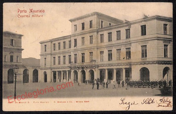 ag4496 - CARTOLINA D'EPOCA - Imperia Città - Porto Maurizio