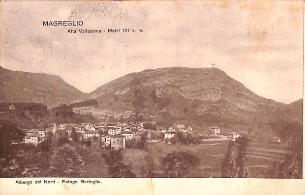 ab6394 - CARTOLINA  D'EPOCA - Como Provincia : MAGREGLIO 1921