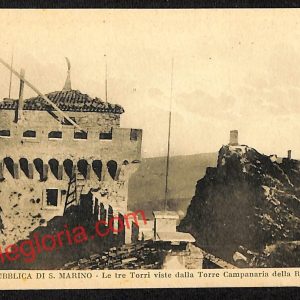 ai4864 - CARTOLINA D'EPOCA - San Marino - Le Tre Torri