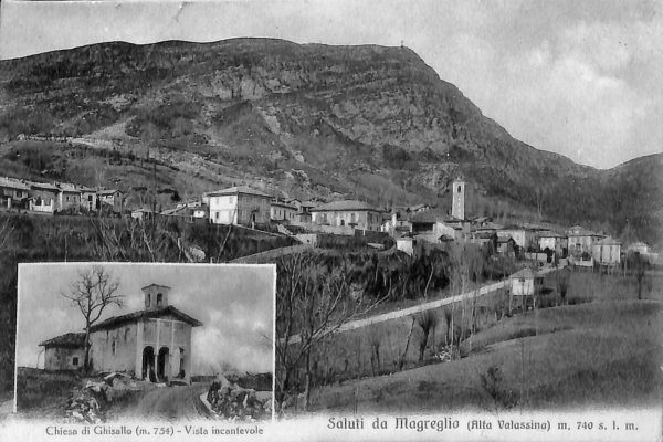 ab6395 - CARTOLINA  D'EPOCA - Como Provincia : MAGREGLIO 1926