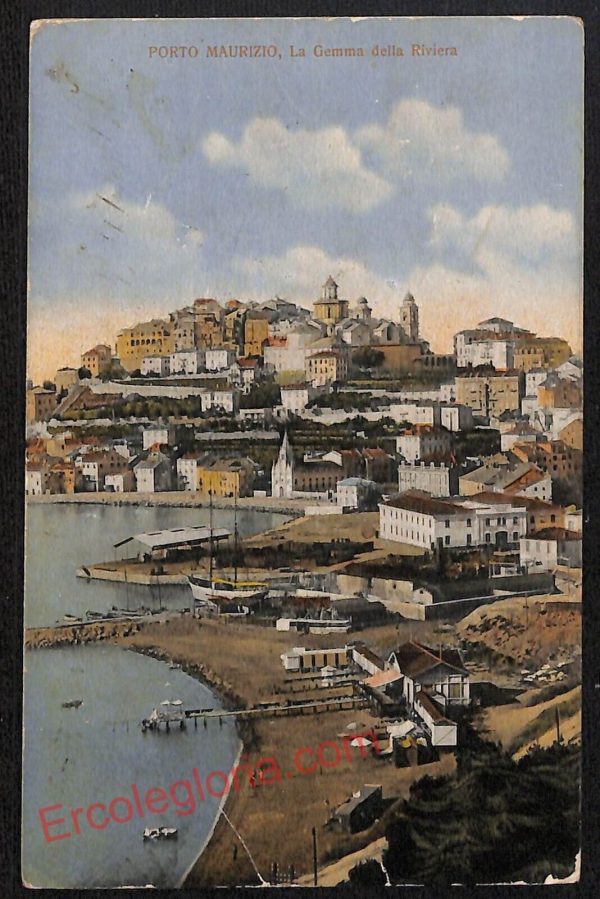ag4498 - CARTOLINA D'EPOCA - Imperia Città - Porto Maurizio