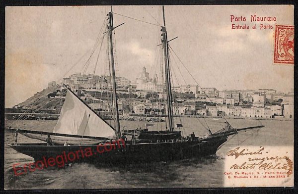 ag4500 - CARTOLINA D'EPOCA - Imperia Città - Porto Maurizio