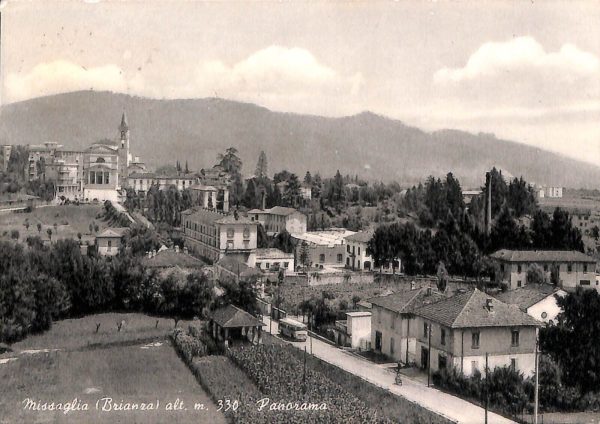 ab6397 - CARTOLINA  D'EPOCA - Como Provincia : MISSAGLIA 1957