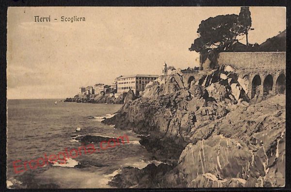 ag1305 - CARTOLINA D'EPOCA - Genova Provincia - Nervi