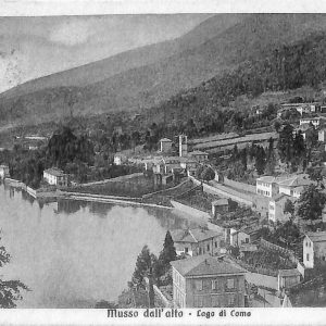 ab6401 - CARTOLINA  D'EPOCA - Como Provincia : MUSSO