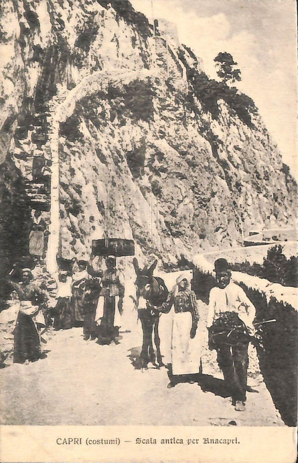 ab8284 - CARTOLINA  D'EPOCA - Napoli  Provincia  - CAPRI