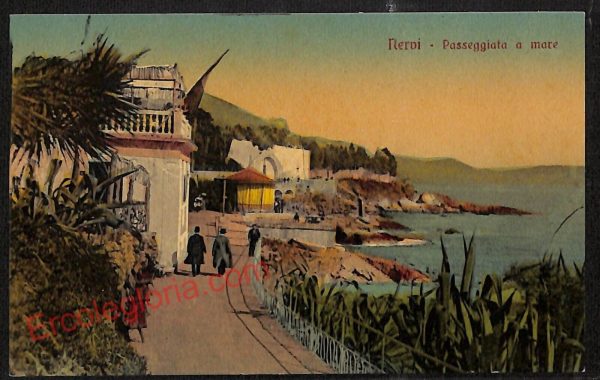 ag1307 - CARTOLINA D'EPOCA - Genova Provincia - Nervi