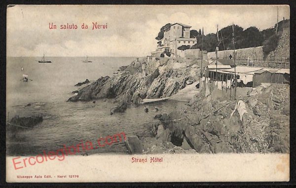 ag1309 - CARTOLINA D'EPOCA - Genova Provincia - Nervi