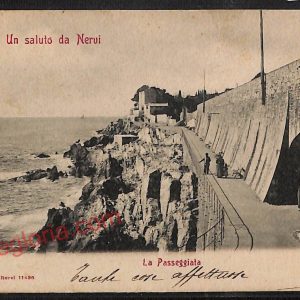 ag1316 - CARTOLINA D'EPOCA - Genova Provincia - Nervi