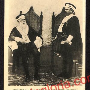 ai4872 - CARTOLINA D'EPOCA - San Marino - I due Capitani Reggenti