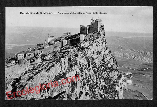 ai4874 - CARTOLINA D'EPOCA - San Marino - Panorama