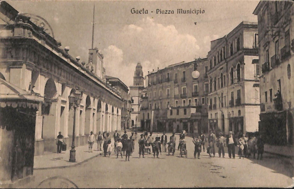 ab8294 - CARTOLINA  D'EPOCA - Napoli  Provincia  - GAETA  1913