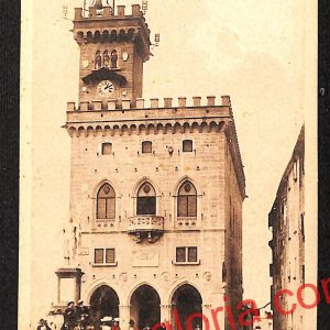 ai4876 - CARTOLINA D'EPOCA - San Marino - Il Palazzo Governativo