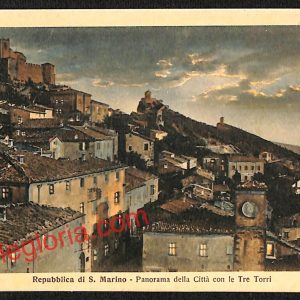 ai4878 - CARTOLINA D'EPOCA - San Marino - Panorama
