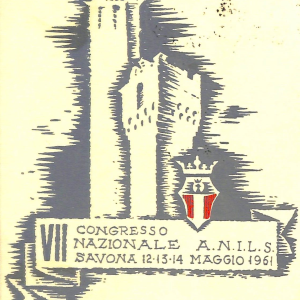 ab6964 -  CARTOLINA  D'EPOCA - Savona Città - Congresso Nazionale A.N.I.L.S.