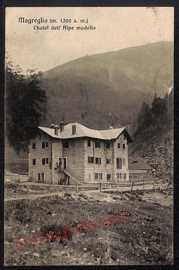 ae5282 - CARTOLINA D'EPOCA - Como Provincia - Magreglio  1925