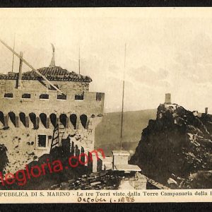 ai4887 - CARTOLINA D'EPOCA - San Marino - Le Tre Torri