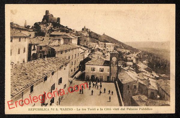 ai4888 - CARTOLINA D'EPOCA - San Marino - Le Tre Torri