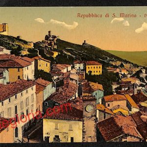 ai4890 - CARTOLINA D'EPOCA - San Marino - Panorama