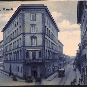 ac7227 - CARTOLINA D'EPOCA - Livorno Città -  Via G. Marradi