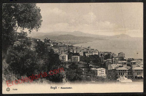 ag1328 - CARTOLINA D'EPOCA - Genova Provincia - Pegli