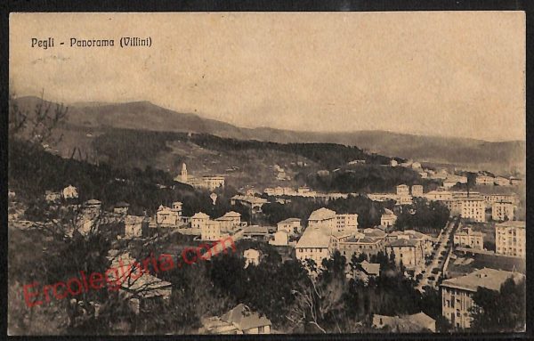 ag1329 - CARTOLINA D'EPOCA - Genova Provincia - Pegli