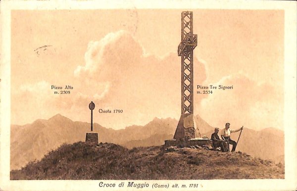 ab6423 - CARTOLINA  D'EPOCA - Como Provincia : MUGGIO 1925