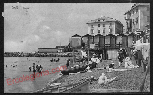ag1334 - CARTOLINA D'EPOCA - Genova Provincia - Pegli  1921