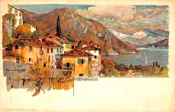 ab6425 - CARTOLINA  D'EPOCA - Como Provincia : MENAGGIO 1912