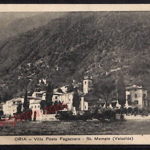 ae5284 - CARTOLINA D'EPOCA - Como Provincia - Oria