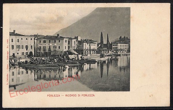 ae5285 - CARTOLINA D'EPOCA - Como Provincia - Porlezza