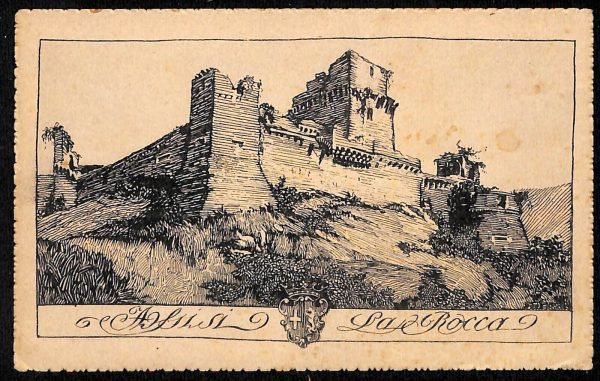 ac2588  - CARTOLINA  D'EPOCA - Perugia Provincia - ASSISSI